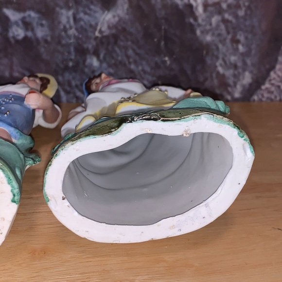 Vintage Bisque Porcelain Figures W.K.C. Germany - Picture 15 of 16